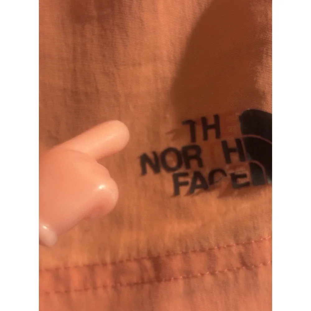 The North Face Swim Trunks Men's Small Board Shorts Orange Coral‎ Belted